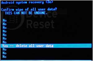 how to hard reset Vodafone Smart ultra 7
