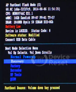 Motorola DROID Turbo hard reset