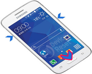 Samsung Galaxy Core Lite LTE hard reset
