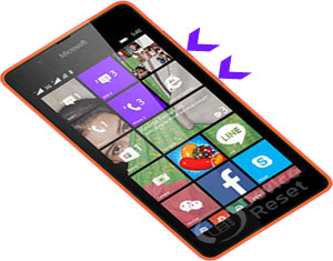 Microsoft Lumia 430 hard reset