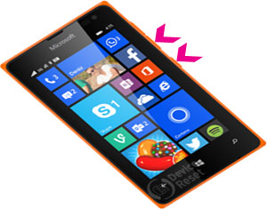 Microsoft Lumia 435 hard reset