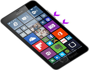 Microsoft Lumia 640 XL LTE hard reset
