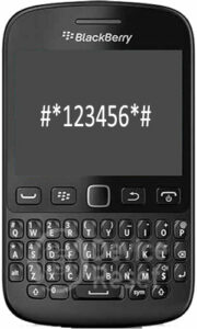 BlackBerry 9720 format code
