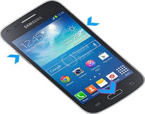Samsung Galaxy Core Plus hard reset