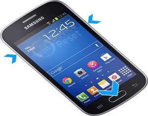 Samsung Galaxy Fresh S7390 hard reset