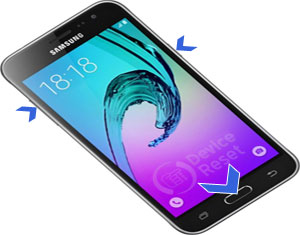 Samsung Galaxy J3 hard reset