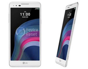 how to hard reset LG X5 features