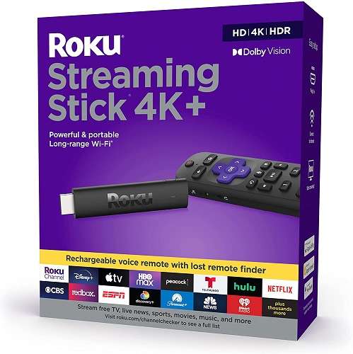 Roku Streaming Stick 4k+ ‎3821R