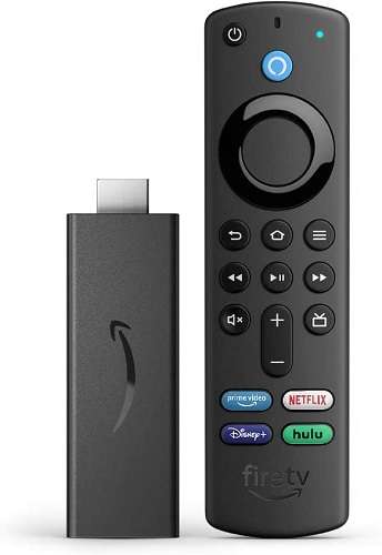 Best Streaming Device For Home Theater - Fire TV Stick with Alexa Voice Remote