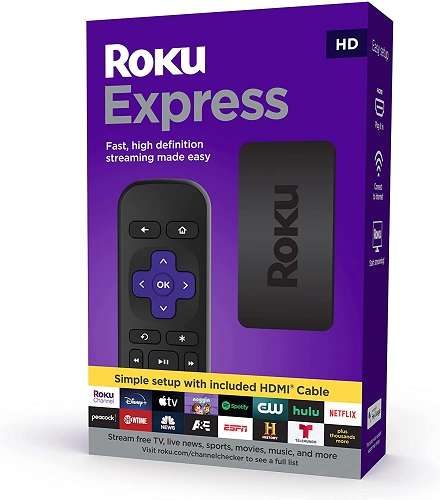 Best Streaming Device To Replace Cable - Roku Express HD Streaming Media Player